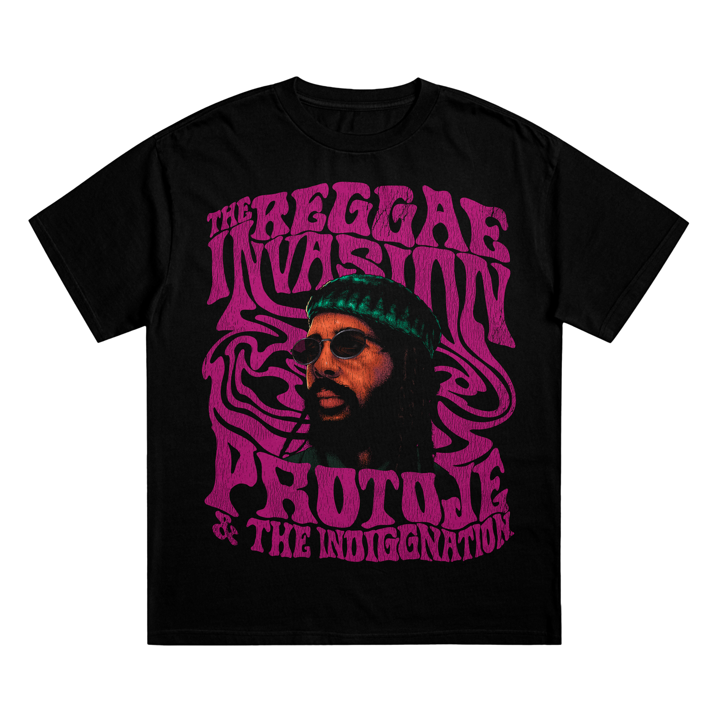 The Reggae Invasion Tee (Black)