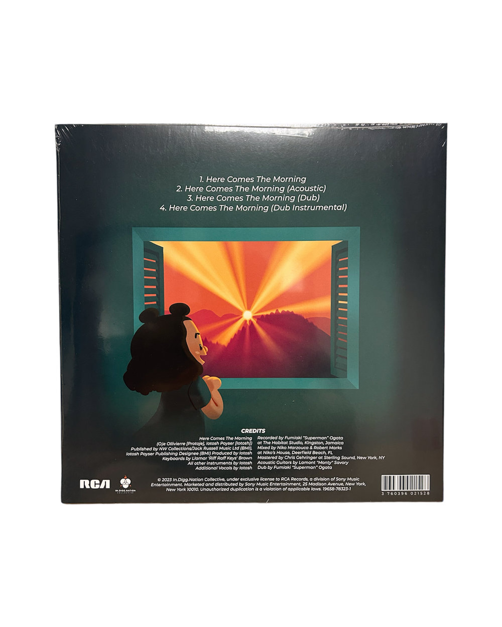 Here Comes The Morning Vinyl & Book Bundle